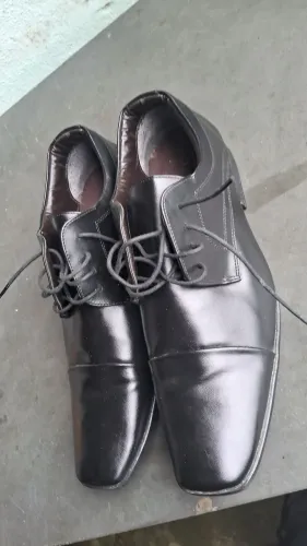 Sapato em couro legítimo n*42