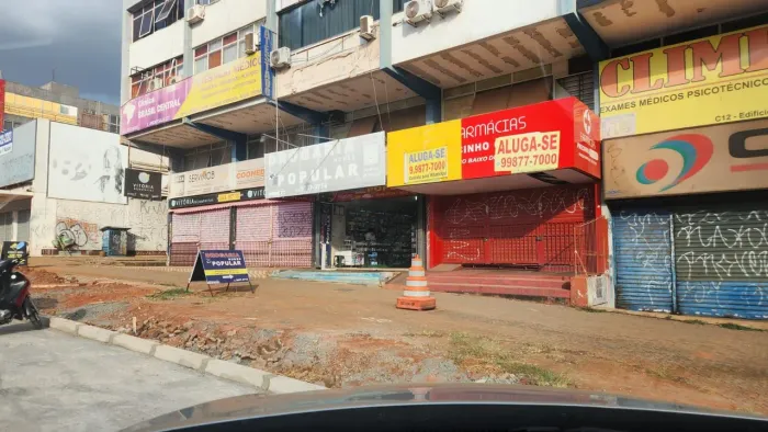 Alugo Loja na C 12 no Centro de Taguatinga