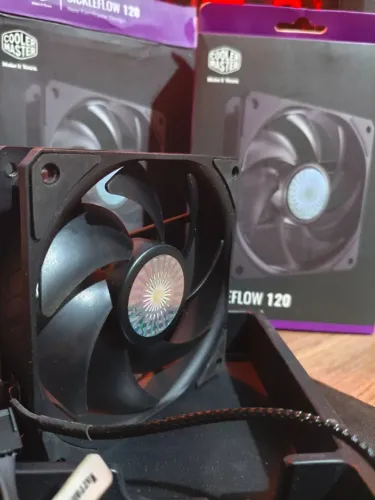 Ventoinhas / Fans Cooler Master SickleFlow 120mm