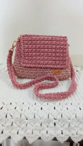 Bolsa de crochê.