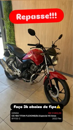 Titan 160 abaixo de fipe!