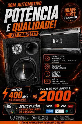 Caixa Bob + módulo 