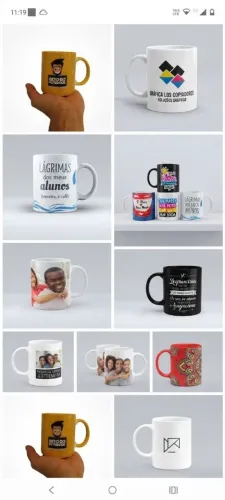 Canecas Personalizadas com Foto, Nome, Frases ou Logotipo - Diversos Temas