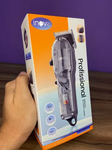 Máquina de Cortar Cabelo Profissional Inova LFJ-13100