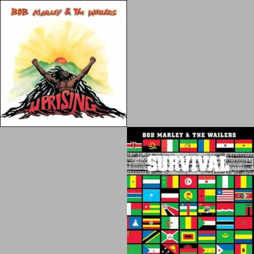 Kit CDs Bob Marley | Survival + Uprising