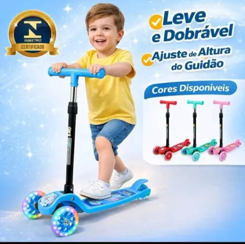 Patinete infantil 3 rodas