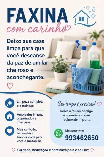 Faxina com Isabele