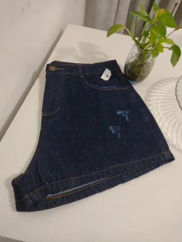 Short jeans formidável presente pegada esporte novo rejuvenescer Veste 42 44