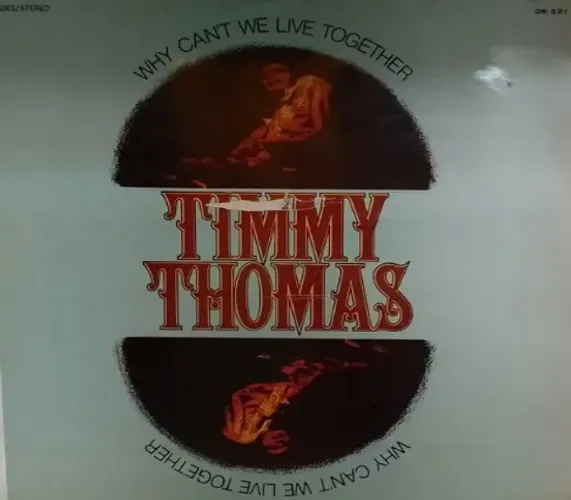 Disco de Vinil (LP)  TIMMY THOMAS - why can´t  we live together.