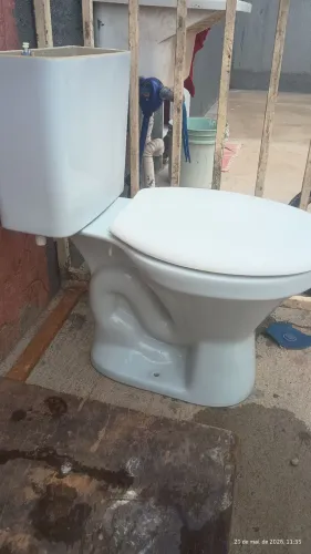 Vaso acoplado cinza claro 