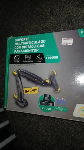 Suporte de monitor elg f90 usb