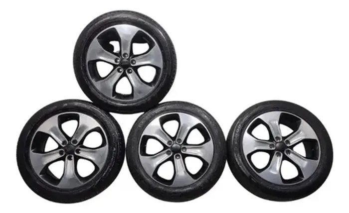 Jogo Rodas Compass Renegade Aro 18 Pneu Scorpion Comforser