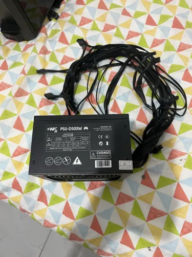 Placa socket lga1155 + fonte d500w