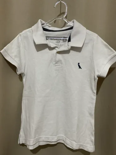 Camisa polo Reserva infantil tamanho 02 anos branca
