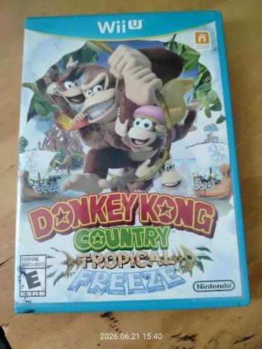 Jogo Donkey Kong tropical freezer Wii U