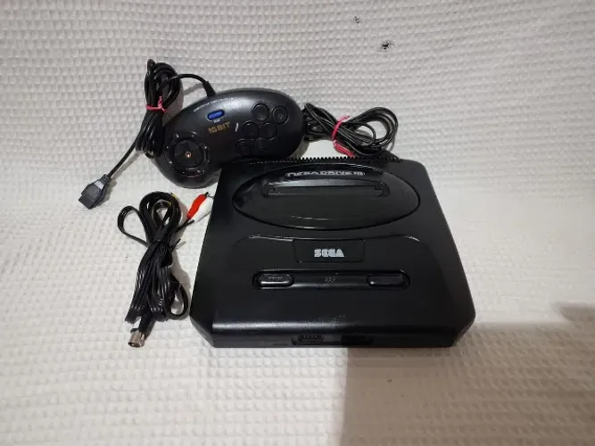 mega drive 3 completo saida pra sega cd