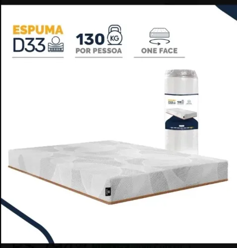 Colchão Queen Ortopédico D33 Lucas Home Sonno Full (158x198x17)