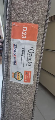 Colchão de casal D33 usado