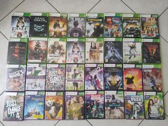 Jogos originais Xbox 360 mídia física todos 100%