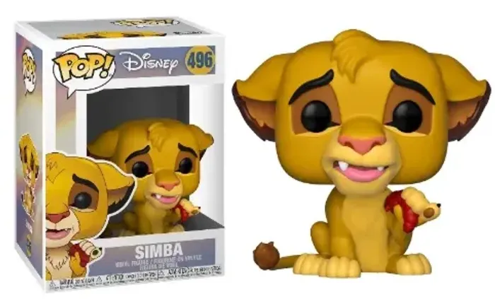 Funko Pop - Simba - Disney O Rei Leão (496)