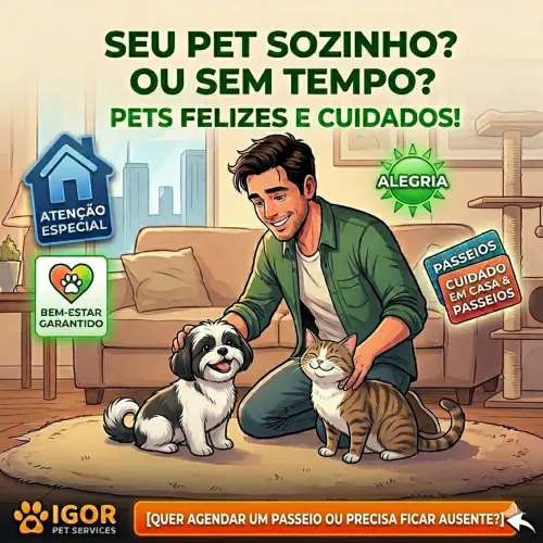 Pet Sister - Passeio e Cuido do seu Pet - *