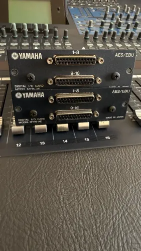Kit 2 Placas Yamaha My16-ae Aes/ebu 16 Canais Mini-ygdai