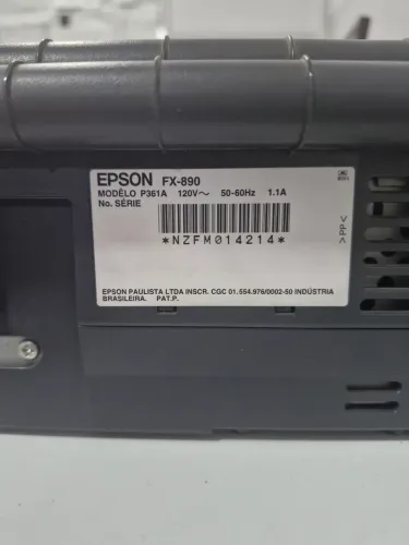 Impressora Matricial Epson FX-890 - Funcionando Perfeitamente