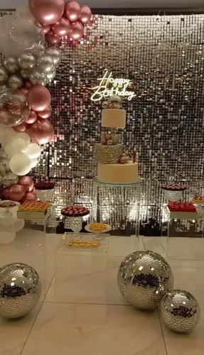 Decoração de aniversário feminina