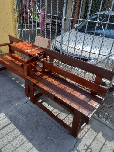 Banco de pallet