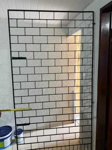 GRADE DE FERRO LARGURA 1,10 ALTURA 2,15