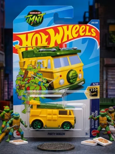 Hot Wheels Party Wagon (Tartarugas Ninjas)