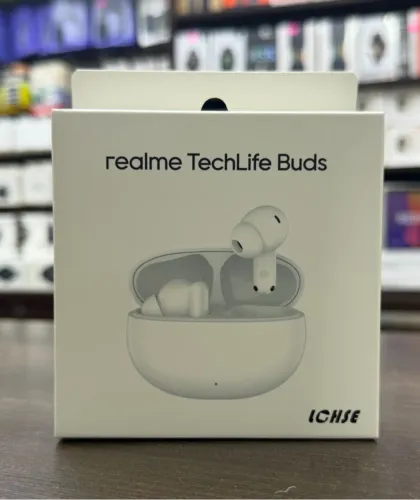 Realme techlife Buds branco ac cartão e pix 