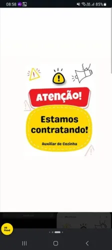 Auxiliar de cozinha