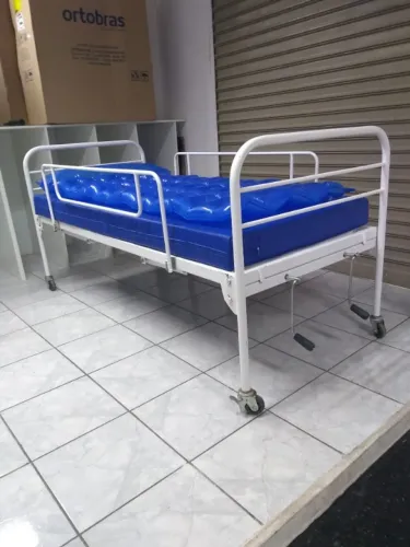 Cama Hospitalar 2 Manivelas