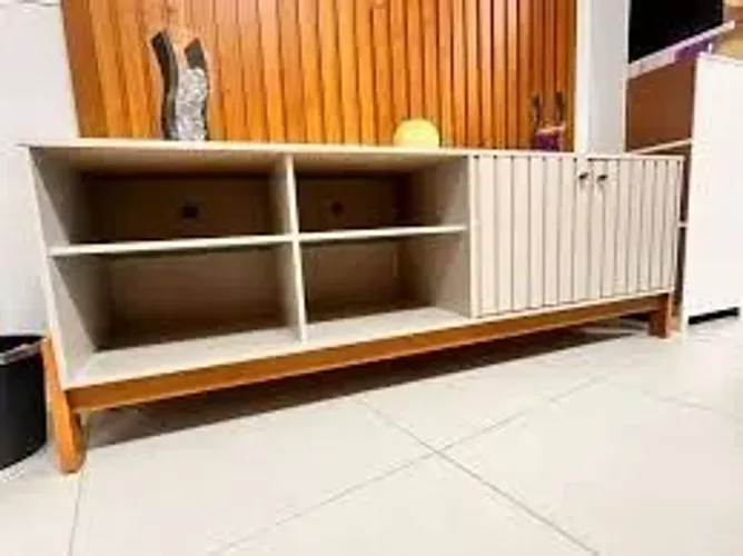 Rack Bancada Holanda 1,80m p/ TV até 70 Pol. Novo (Frete Grátis) Cartão 12! APROVEITE!