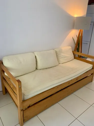 Sofa cama de solteiro Tok Stok