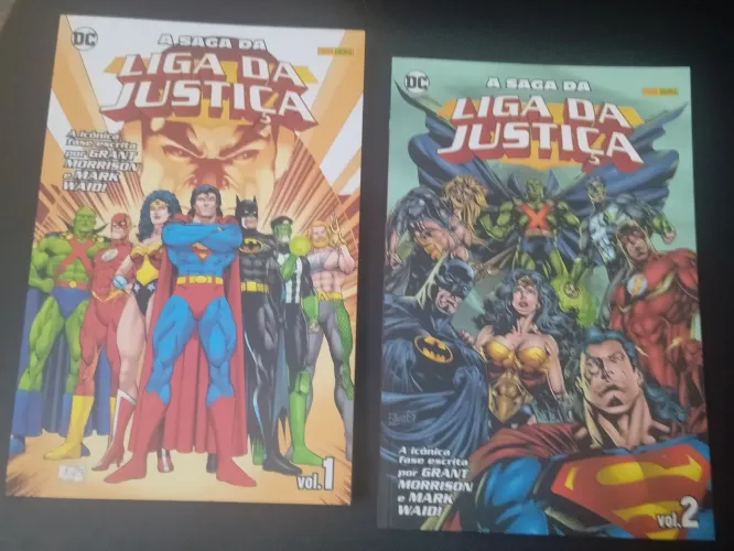 A Saga da Liga da Justiça VOL.01 e 02 (1° temporada)