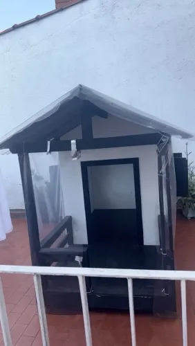 Casa para cachorro porte médio e grande 