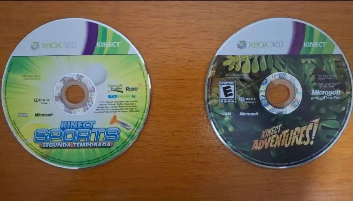 Kinect Adventures & Sports Xbox 360 | MÍDIA FÍSICA (2 Discos)