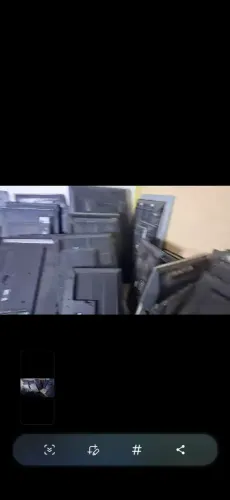Tvs com defeitos umas 100 tvs