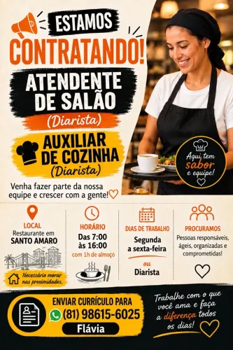 Estamos contratando