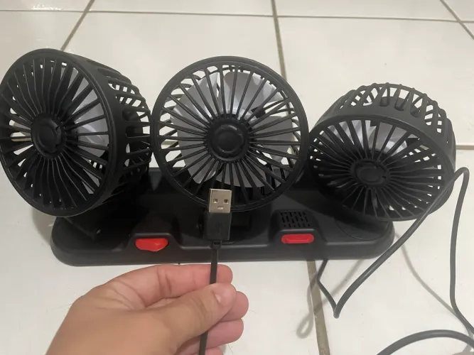 Ventilador para carro USB