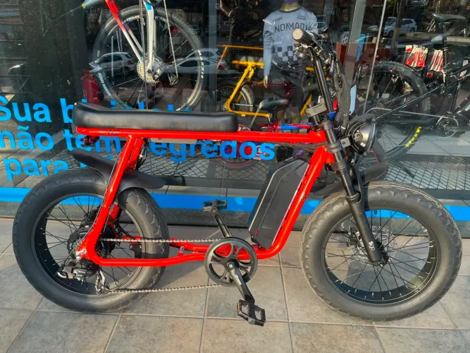 Bicicleta Elétrica STREET GO S12 Laranja