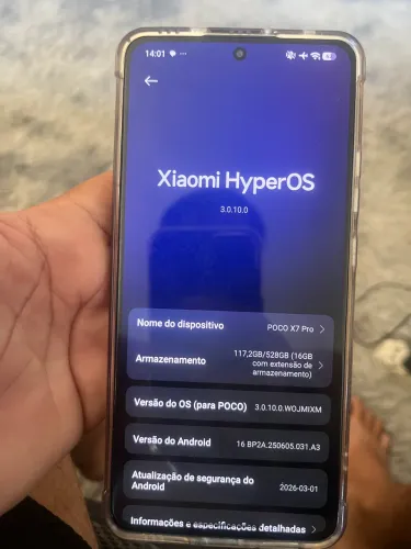 POCO X7 PRO 528 gigas