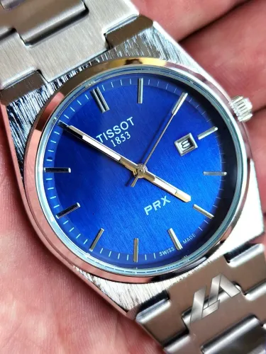 Relógio Tissot PRX Azul Marinho Quartz 40mm Aço