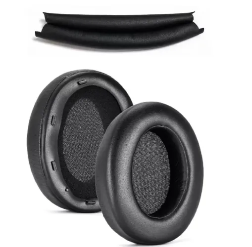 Almofadas para fones de Ouvido SONY Couro Gel Resfriamento