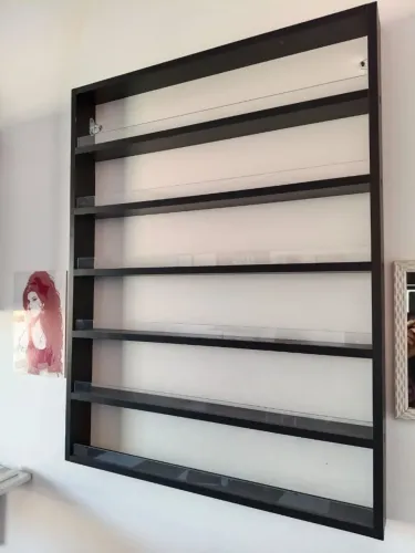 Estante porta esmaltes ou tintas de tatuagem