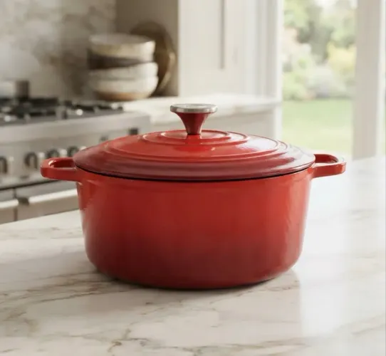 Panela master chefe ferro fundido esmaltada NOVA