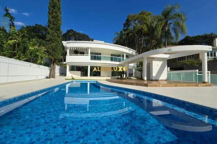 Casa de condomínio para aluguel, 6 quartos, 4 suítes, 6 vagas, Vila Del Rey - Nova Lima/MG