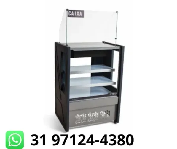 Balcão Caixa 80CM Polar Novo